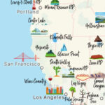 19 Epic West Coast Usa Road Trip Ideas & Itineraries | Map Of West Coast Usa California