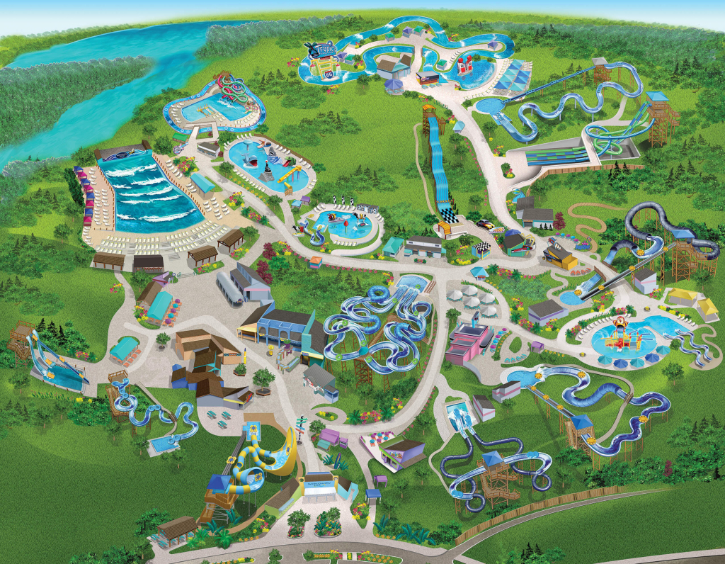 2018 Water Country Usa – Dream No Borders | Map of Water Country USA