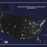 2020 Population Distribution In The United States And Puerto Rico | Population Density Map Of The Usa