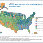2020 U.s. Population More Racially, Ethnically Diverse Than In 2010 | Map Of USA By Race