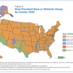 2020 U.s. Population More Racially, Ethnically Diverse Than In 2010 | Map Of USA By Race