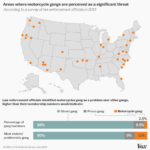 A Beginner'S Guide To Biker Gangs | Vox | Map Of Gangs In USA