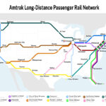 A Map I Made Showing The Amtrak Long Distance Passenger Rail | Map Of Passenger Train Routes In Usa