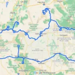 A Two Week Southwest Usa Road Trip Itinerary | Tourist Map Of Southwest USA