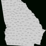 Accg Advancing Georgia'S Counties | Map Of Georgia USA With Counties