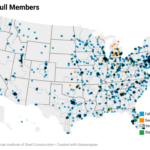 Advocacy | American Institute Of Steel Construction | Map Of Steel Mills In Usa