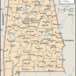 Alabama | Flag, Facts, Maps, Capital, Cities, & Attractions | Map Of Alabama Usa With Cities