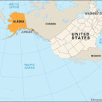 Alaska | Maps, Population, Capital, History, Flag, Cities, & Facts | Map Of USA And Alaska