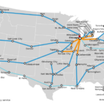 Amtrak – Wikipedia | Map Of Passenger Trains In USA