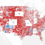 An Extremely Detailed Map Of The 2024 Election Results: Trump Vs | Political Map Of USA 2024