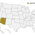 Arizona Counties Map | Mappr | Arizona On The Map Of Usa