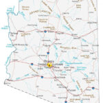 Arizona Map   Cities And Roads   Gis Geography | Arizona On Map Of Usa