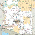 Arizona Road Map   Ontheworldmap | Road Map Of Arizona Usa