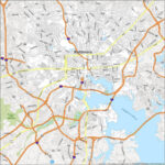 Baltimore Map, Maryland   Gis Geography | Map Of Baltimore Maryland USA
