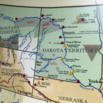 Bighorn And Little Bighorn Confluence | The Edge Of The Village | Battle Of Little Bighorn Map Usa