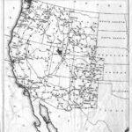 California Road Signs And Sights Gallery: Section Of 1936 Official | Highway Map Of Western Usa