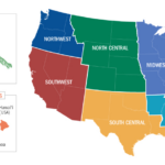 Casc Network Map   V1 | U.s. Geological Survey | Map Of North Central Region Usa