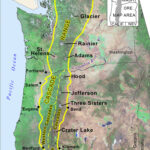 Cascade Mountain Range In Oregon | Cascade Mountains On Map Of Usa