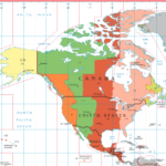 Central Time Zone   Wikipedia | Map Of Central Time Zone Usa