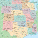 Central Us Map   Map Of Central Us (Northern America   Americas) | Map Of Central Usa With States And Cities