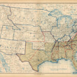 Civil War Atlas; Plate 168; Map Of The United States Of America | Map Of USA In 1863
