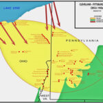 Cleveland Pittsburgh Steel Map | Map Of Steel Mills In Usa