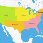 Color Map Of Usa Regions Royalty Free Svg, Cliparts, Vectors, And | Map Of Usa With North South East West