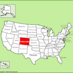 Colorado Location On The U.s. Map   Ontheworldmap | Colorado In The Map Of USA