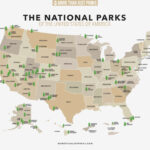 Complete National Parks List 2024 (+ Printable Map) | Map Of All National Parks In The Usa
