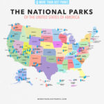 Complete National Parks List 2024 (+ Printable Map) | Map Of National Parks And Monuments In Usa
