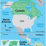 Costa Rica Maps & Facts   World Atlas | Map Of Usa And Costa Rica