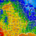 Current Temperatures – Iweathernet | Map Of Weather In USA