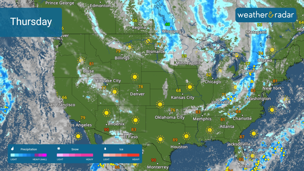 Daily Briefing: Soggy Northeast – Weather News | Weather Radar Map Of Usa