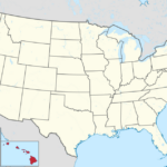 Dataja:hawaii In United States.svg   Wikipedija | Map Of Usa And Hawaii