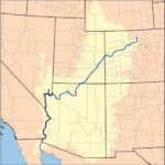 Datei:colorado Watershed – Wikipedia | Colorado River On Map Of Usa