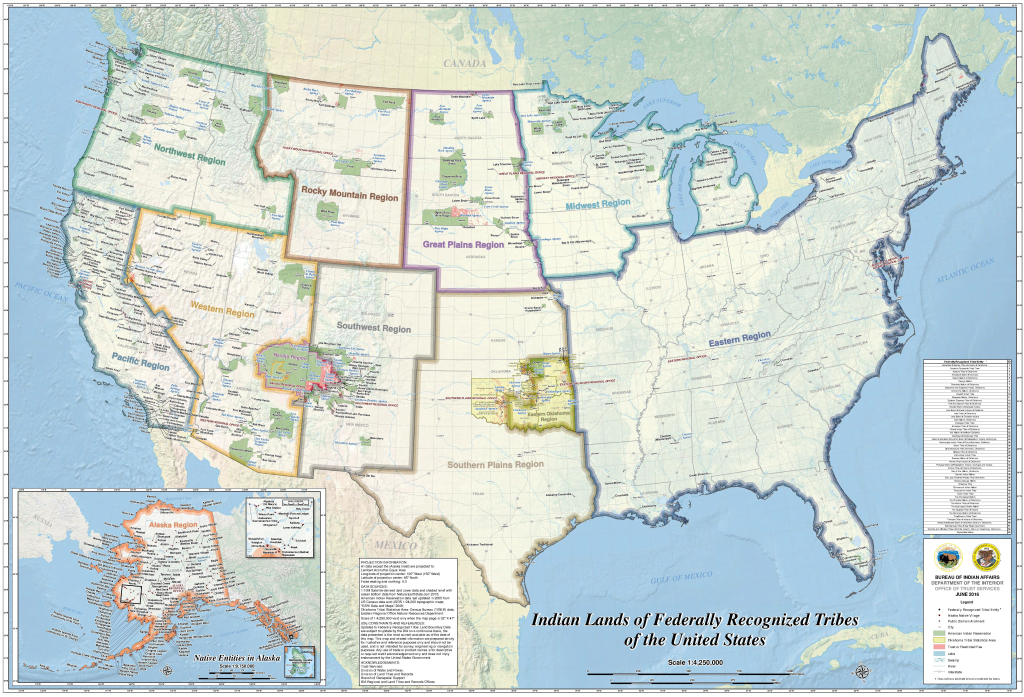 Datei:indian Lands Of Federally Recognized Tribes Of The Us, June | Map Of Indian Tribes In Usa