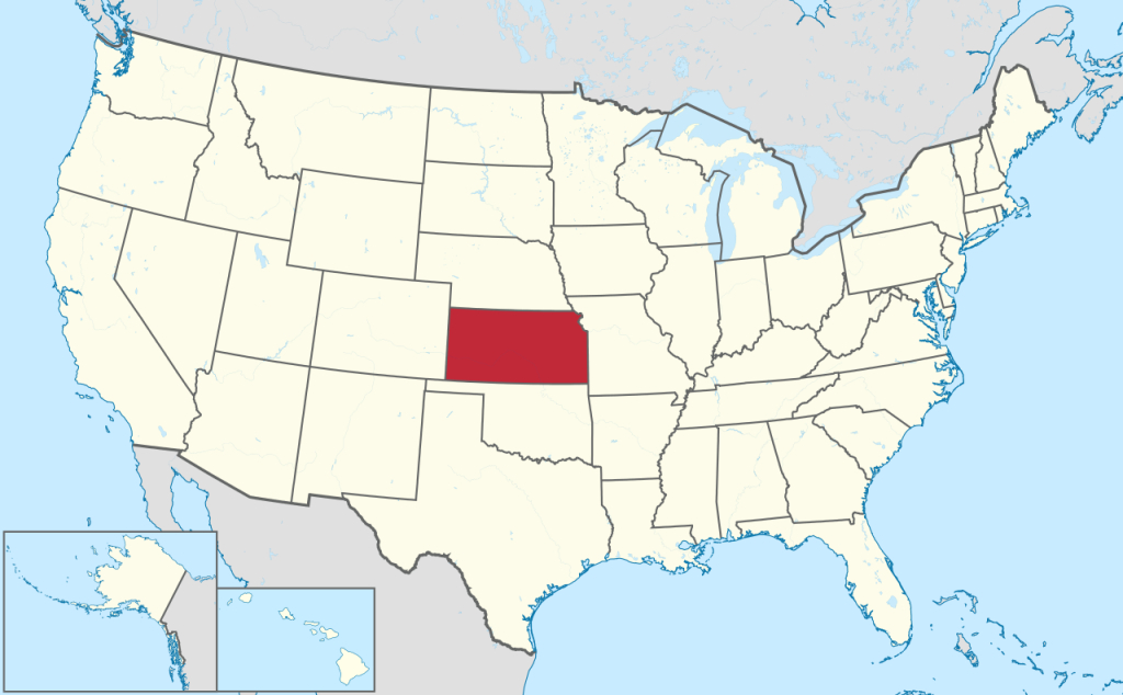 Datei:kansas In United States.svg – Wikipedia | Kansas City on Map of USA