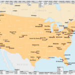 Datei:map Of Cities In The Usa And Canada With Mlb, Mls, Nba, Nfl | Map Of Usa With Main Cities