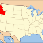 Datei:map Of Usa Id.svg – Wiktionary | Idaho On Map Of USA