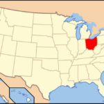 Datei:map Of Usa Oh.svg – Wiktionary | Ohio On Map Of USA