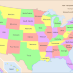 Datei:map Of Usa Showing State Names – Wikipedia | Image Of The USA Map