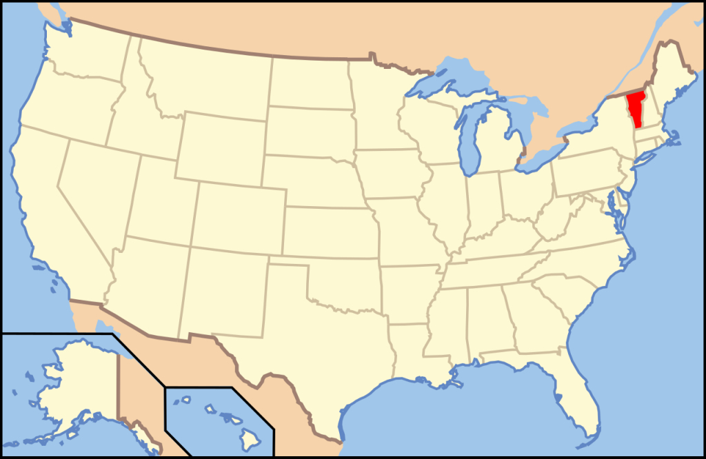 Datei:map Of Usa Vt.svg – Wikipedia | Vermont On Map Of Usa
