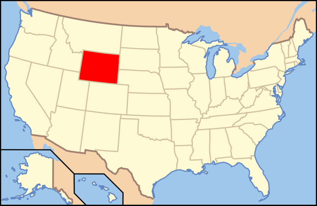 Datei:map Of Usa Wy.svg – Wikipedia | Wyoming On Map Of Usa