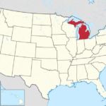 Datei:michigan In United States.svg – Wikipedia | Michigan On The Map Of USA