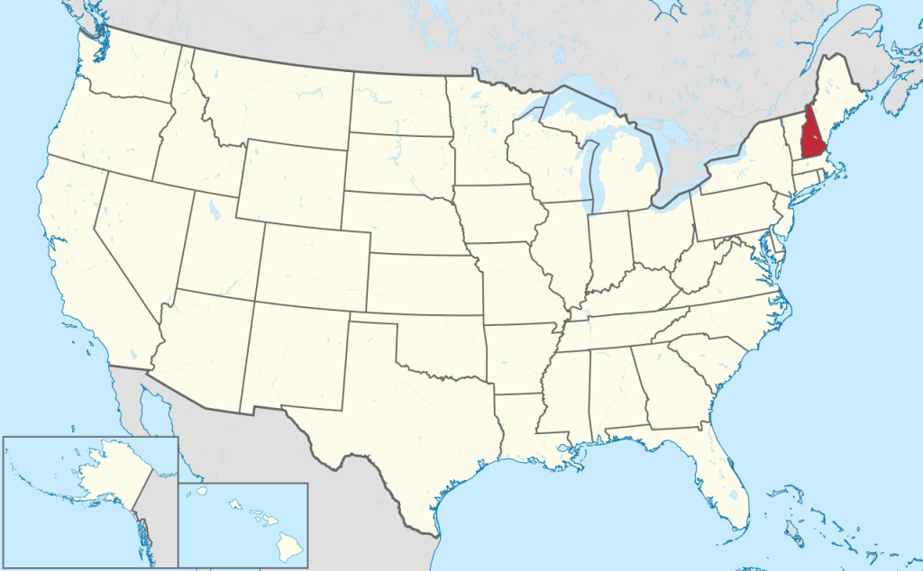 Datei:new Hampshire In United States.svg – Wikipedia | Map Of New Hampshire Usa