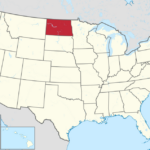 Datei:north Dakota In United States.svg – Wikipedia | Map Of North Dakota USA