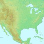 Datei:topographic Map Of The Usa – Wikipedia | Topographical Map Of The Usa