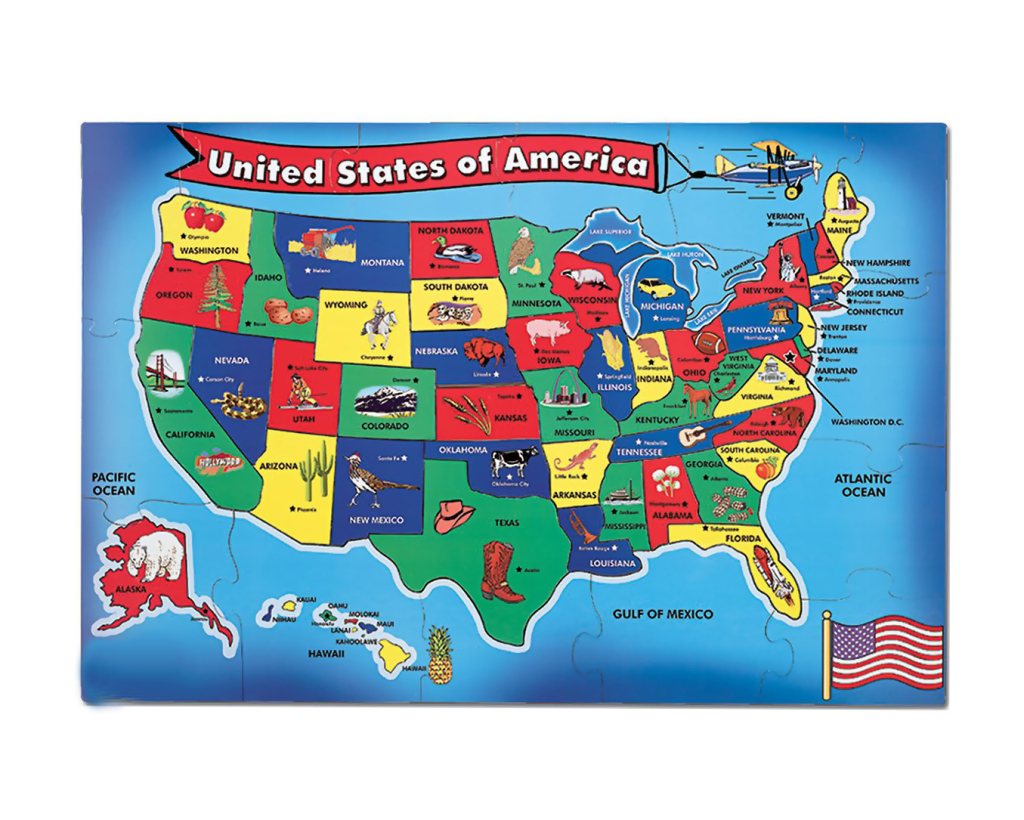 Detailed Kids Major Tourist Attractions Map Of The Usa | Usa | Tourist Attraction Map Of Usa