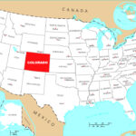 Detailed Location Map Of Colorado State. Colorado State Detailed | Colorado In The Map Of USA