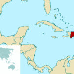 Detailed Location Map Of Dominican Republic | Dominican Republic | Map Of Dominican Republic And Usa